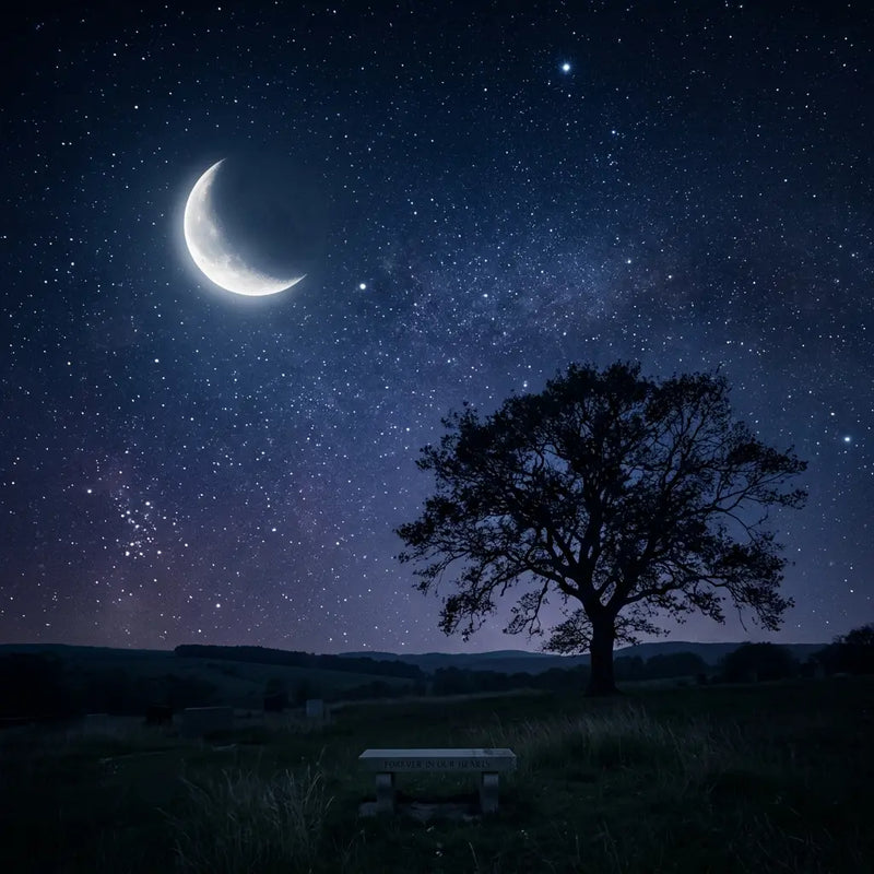 Starlit Night & Moonlight