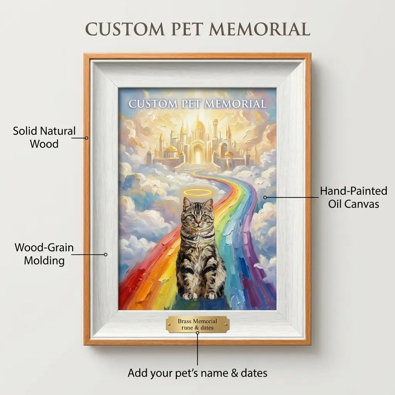 DevotePets™ Custom Pet Oil Painting – Hand-Painted Masterpiece