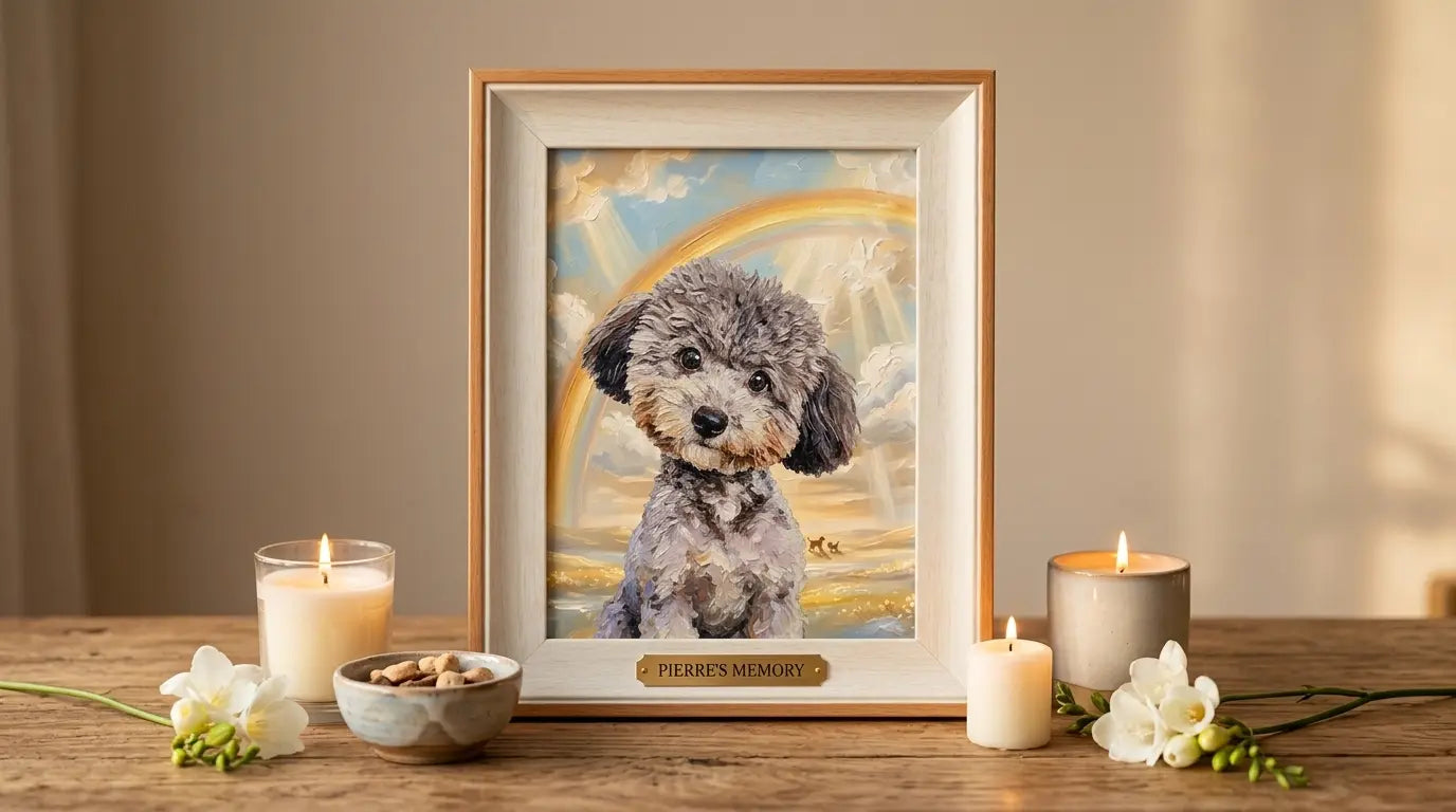 Preserving Eternal Bonds Through Handmade Oil Paintings