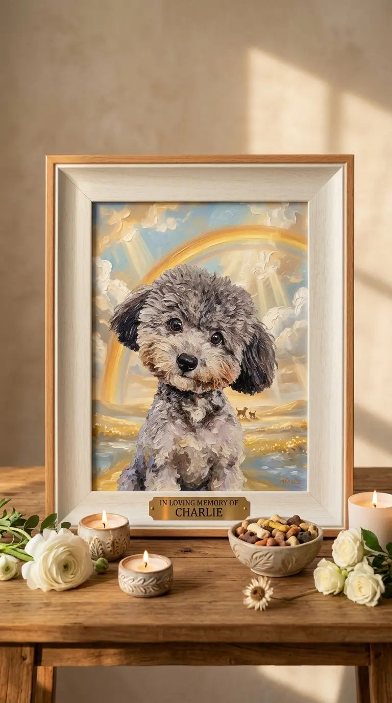 Preserving Eternal Bonds Through Handmade Oil Paintings
