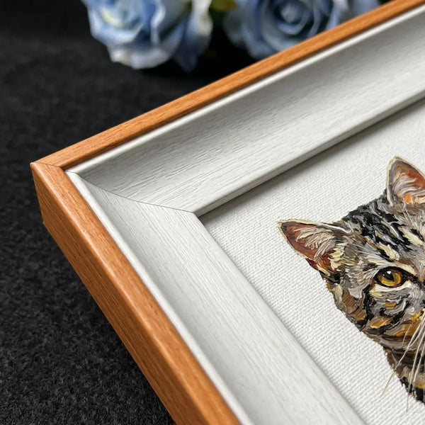 Solid Wood & Archival Canvas