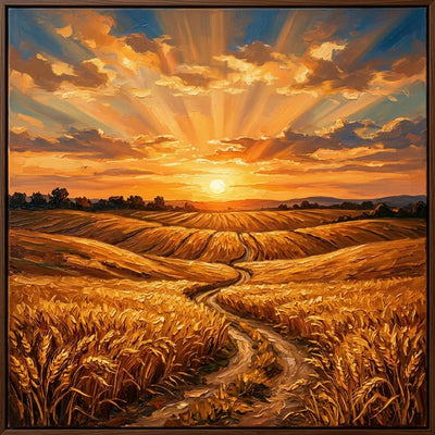Golden Sunset Field